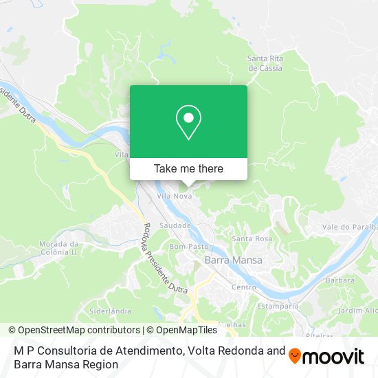 M P Consultoria de Atendimento map