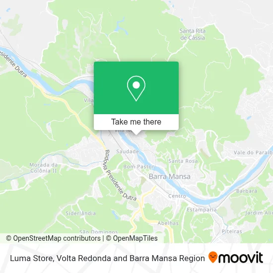 Luma Store map