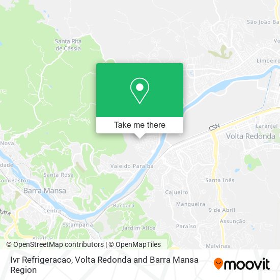 Ivr Refrigeracao map