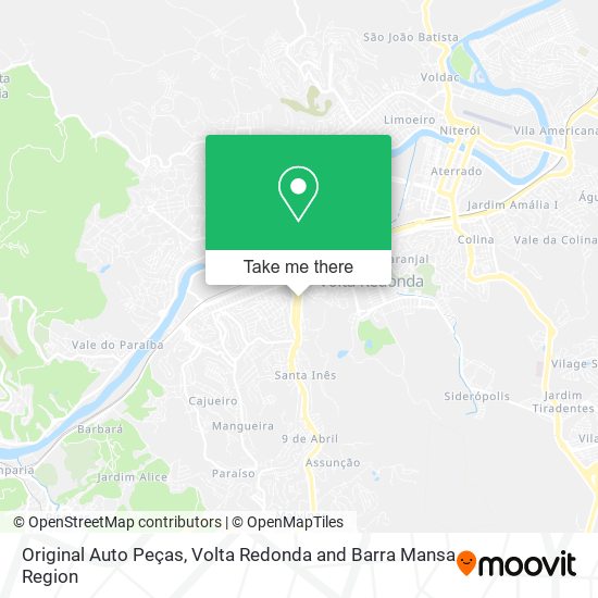 Original Auto Peças map