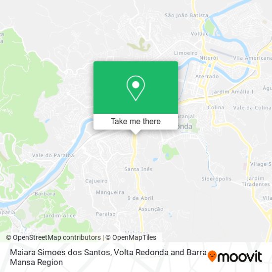 Maiara Simoes dos Santos map