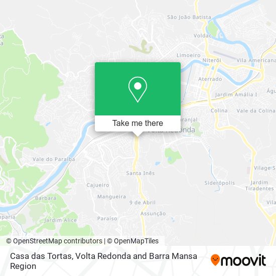 Casa das Tortas map