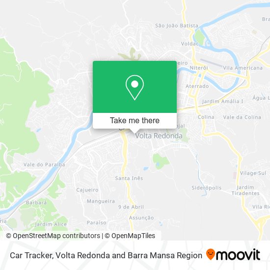 Car Tracker map