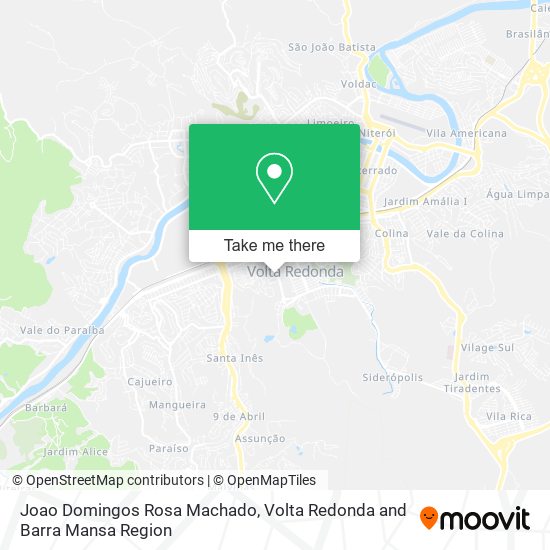 Mapa Joao Domingos Rosa Machado