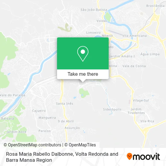 Rosa Maria Rabello Dalbonne map