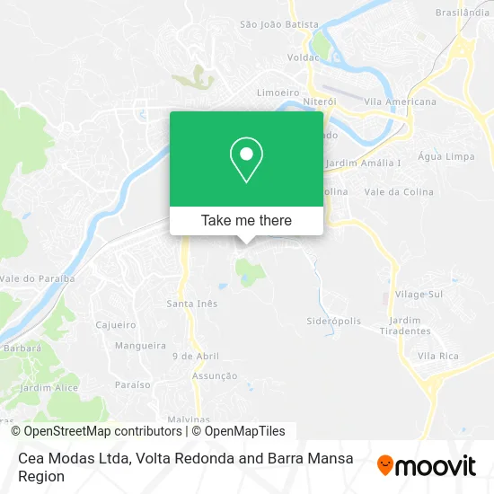 Cea Modas Ltda map