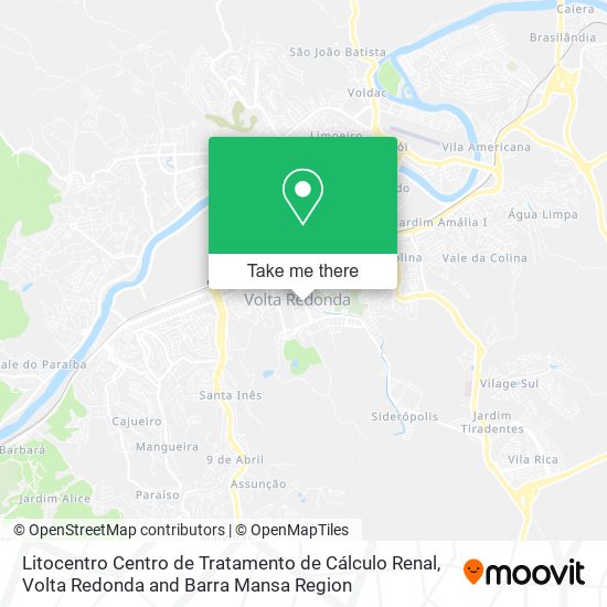 Litocentro Centro de Tratamento de Cálculo Renal map