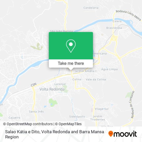 Salao Kátia e Dito map