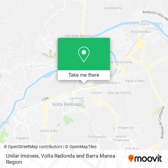 Unilar Imóveis map