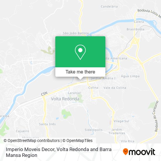 Mapa Imperio Moveis Decor