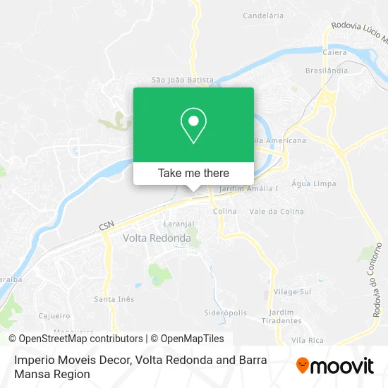 Imperio Moveis Decor map
