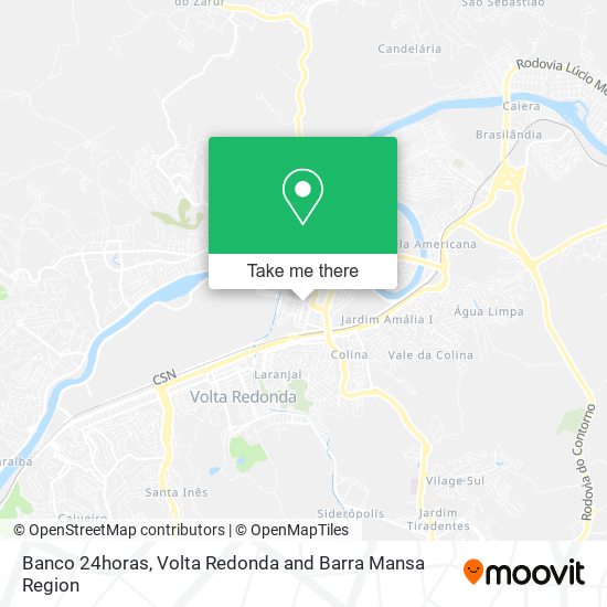 Banco 24horas map