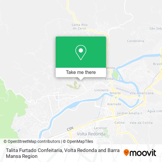 Talita Furtado Confeitaria map