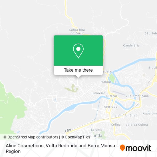 Aline Cosmeticos map