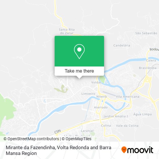 Mirante da Fazendinha map