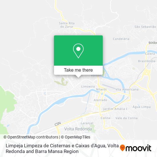 Limpeja Limpeza de Cisternas e Caixas d'Agua map