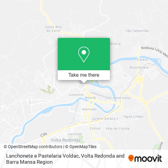 Lanchonete e Pastelaria Voldac map