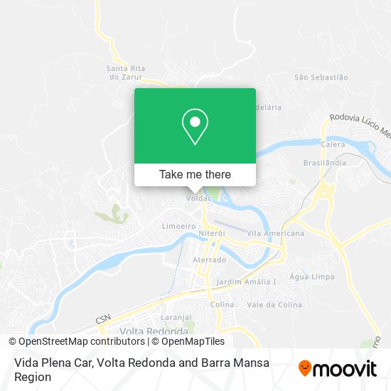 Vida Plena Car map