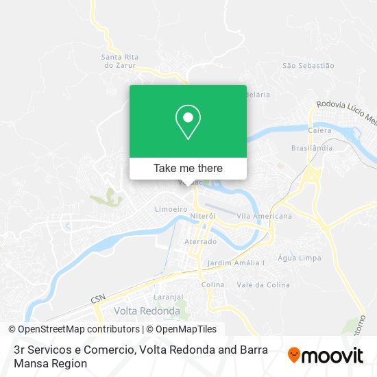 3r Servicos e Comercio map