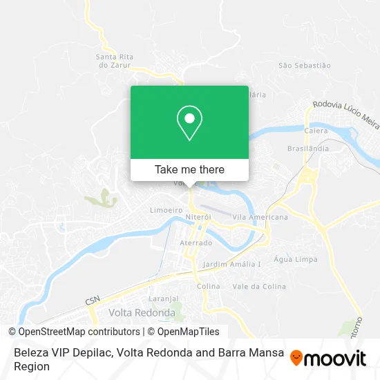 Beleza VIP Depilac map