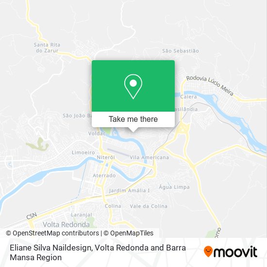 Eliane Silva Naildesign map