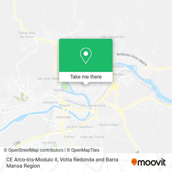 CE Arco-Iris-Modulo II map