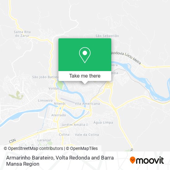 Armarinho Barateiro map