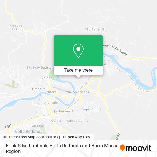 Erick Silva Louback map