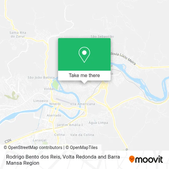 Rodrigo Bento dos Reis map