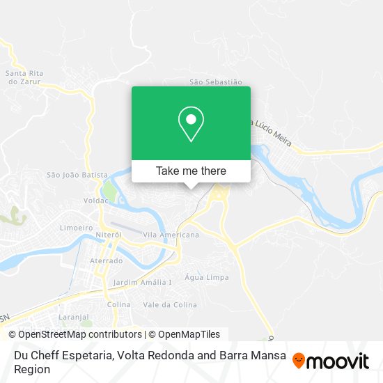 Du Cheff Espetaria map
