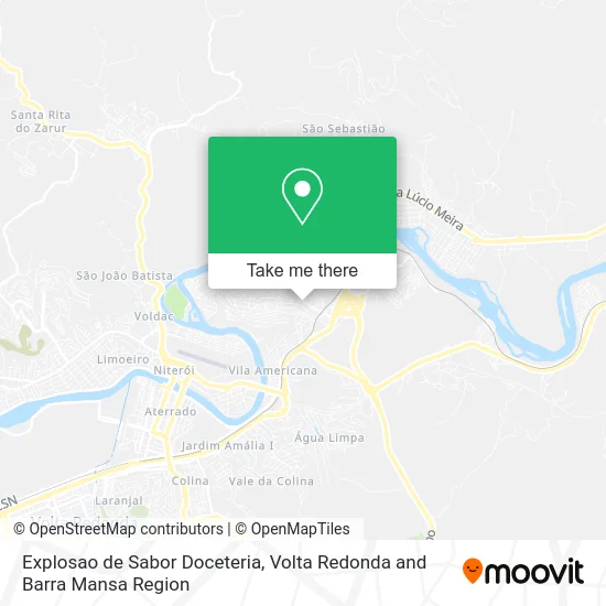 Explosao de Sabor Doceteria map