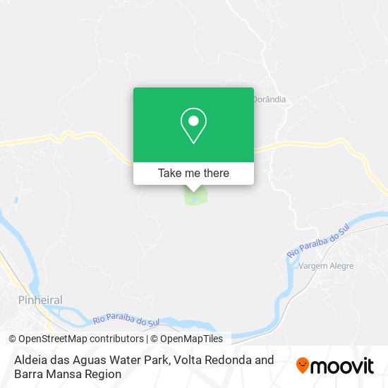 Aldeia das Aguas Water Park map