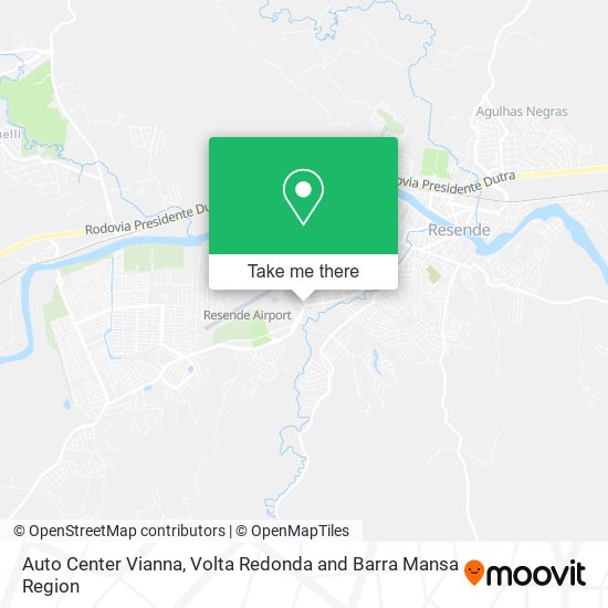 Mapa Auto Center Vianna