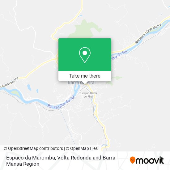 Espaco da Maromba map
