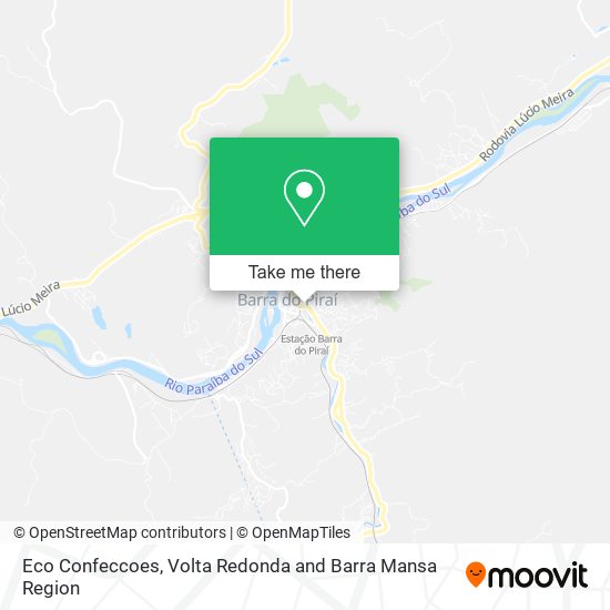 Eco Confeccoes map