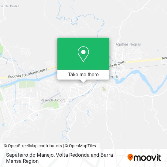 Sapateiro do Manejo map
