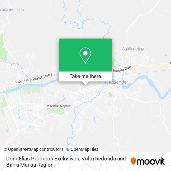 Mapa Dom Elias Produtos Exclusivos