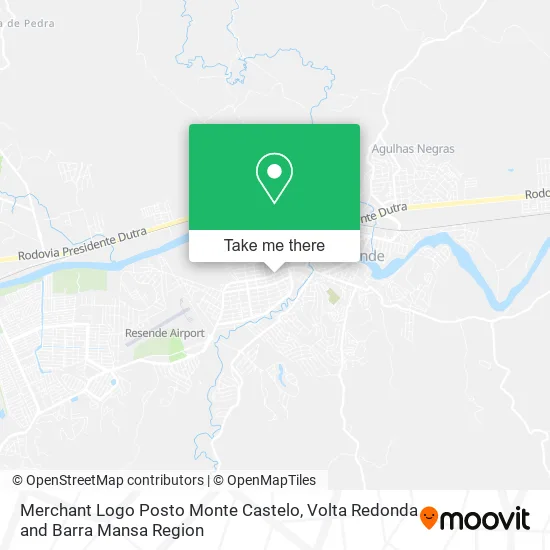 Merchant Logo Posto Monte Castelo map