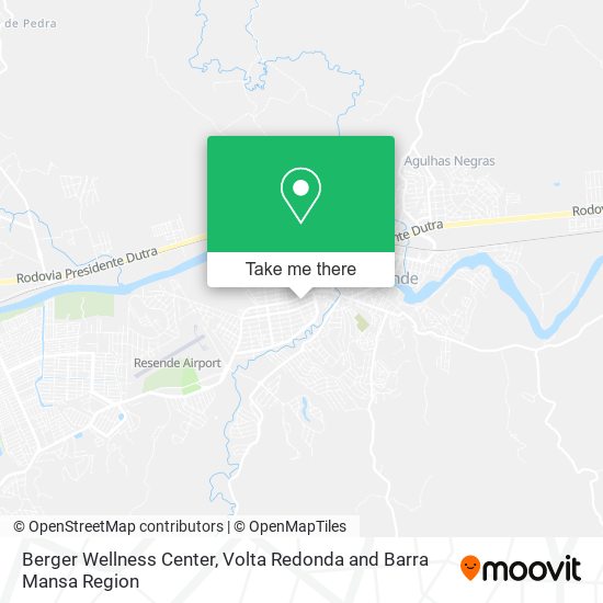 Mapa Berger Wellness Center