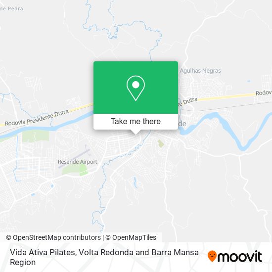 Vida Ativa Pilates map