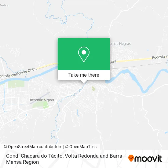 Cond. Chacara do Tácito map