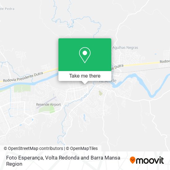 Foto Esperança map