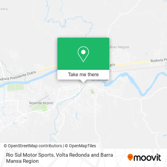 Rio Sul Motor Sports map