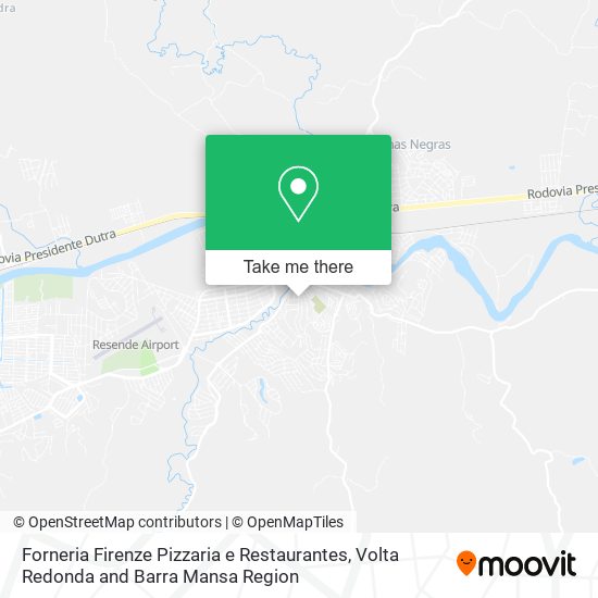 Forneria Firenze Pizzaria e Restaurantes map