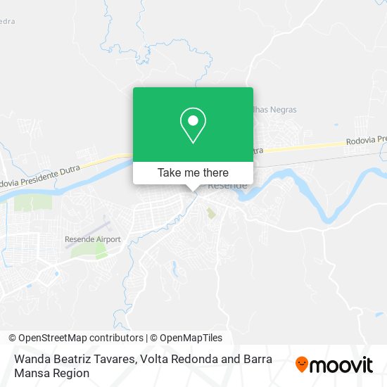 Wanda Beatriz Tavares map