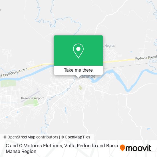 C and C Motores Eletricos map