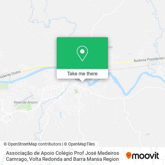 Associação de Apoio Colégio Prof José Medeiros Camrago map