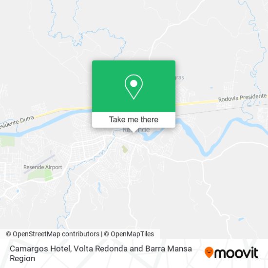 Mapa Camargos Hotel