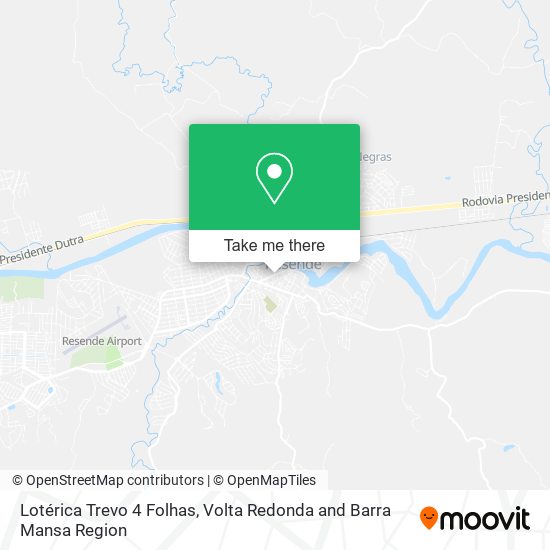 Lotérica Trevo 4 Folhas map