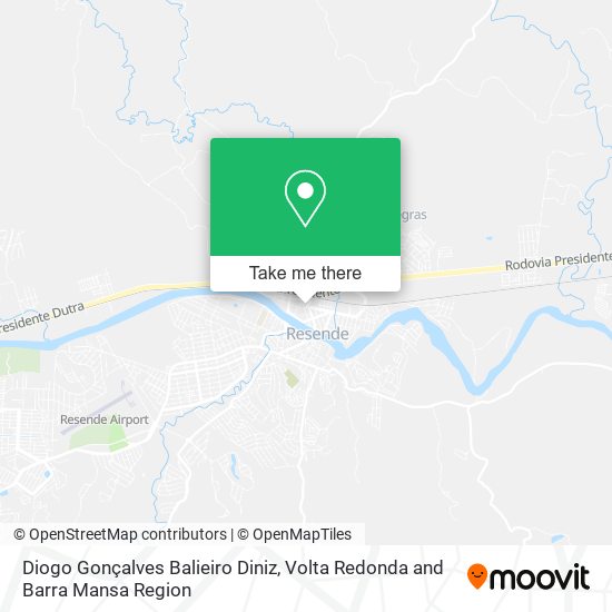 Diogo Gonçalves Balieiro Diniz map